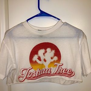 Cute graphic crop top.